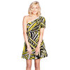 Fearne Cotton Printed One Shoulder Dress