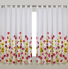 Floral Tab Top Curtains