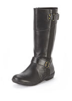 Foot Cushion Zeta Elastic Detail Casual Flat Boots