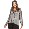 Forever Unique Curve Layla Tassel Blouse