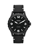 Fossil Nate Black Leather Strap Mens Watch JR1448
