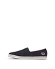 Fred Perry Kingston Stampdown Mens Slip On Plimsolls