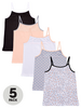 Freespirit Animal Pack Of Five Vests