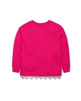 Freespirit Crochet Trim Boxy Jumper