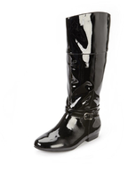 Freespirit Girls Cairns Patent Riding Boots
