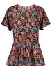 Freespirit Girls Leopard Print Sequined Kaftan