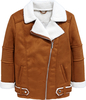 Freespirit Girls Shirling Suede Biker Jacket