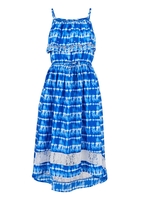 Freespirit Girls Tie-Dye Dipped Hem Dress