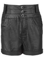 Freespirit High Waisted Coated Shorts
