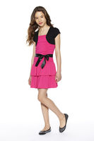 Freespirit Jersey Ruffle Dress With Bolero