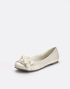 Freespirit Lily Ruffle Toe Girls Ballet Pumps