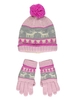 Freespirit Reindeer Fairisle Hat And Glove Set