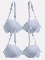 Freespirit T-shirt Bras for Older Girls 2 Pack