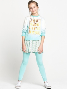 Freespirit Three Piece Girls Sweatshirt Skirt Leggings Set