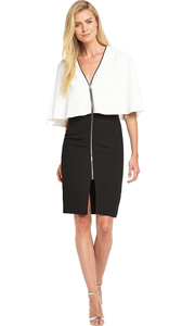 French Connection Arrow Crepe Dress