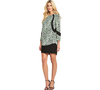 French Connection Leopard Moth Crepe Shift Dress