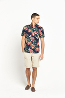 French Connection Printed Short Sleeve Shirt