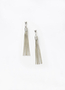 French Connection Snake Chain Fringe Earrings