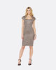 Sadie Snake Print Bodycon Dress