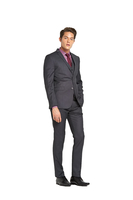 Taylor Reece Slim Fit Pin Dot Jacket