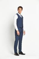 Taylor Reece Slim Fit Pinstripe Suit Waistcoat