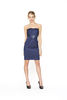 Teatro Embellished Pleated Satin Dress