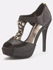 Teatro Jewel Front Platform Heel Shoes