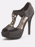 Teatro Jewel Front Platform Heel Shoes