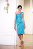 Teatro One Shoulder Satin Dress