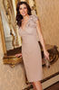 Teatro Rose Shoulder Wrap Dress