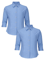 Top Class Girls 2 Pack of 34 Sleeve Blouses
