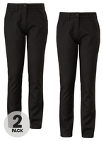Top Class Girls Pack of 2 Jeans Style Trousers