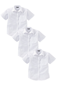 Top Class Girls Pack Of Three Short Sleeve Blouses