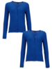 Top Class Girls Pack Of Two Cotton Rich Cardigans