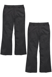Top Class Girls Pack Of Two Plus Fit Trousers