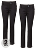 Top Class Girls Pack Of Two Woven Slim Fit Trousers