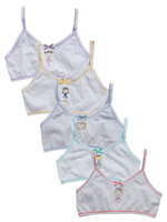 Top Class Pack Of Five Day Of The Week Crop Tops