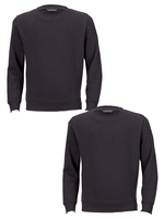 Top Class Unisex Pack Of Two Crew Neck Jumpers