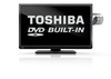 Toshiba 32D1333B 32 HD Ready Freeview LED Combi TV