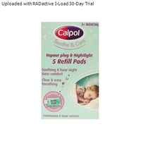 Calpol Vapour Plug and Nightlight Refills