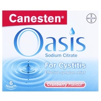 Canesten Oasis For Cystitis - Cranberry Flavour