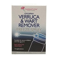 Carnation Foot Care Cryospray Verruca & Wart Remover Freeze Spray