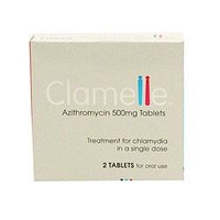 Clamelle Azithromycin 500mg Tablets