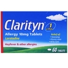 Clarityn Allergy 10mg 60 Tablets - 60 Tablets