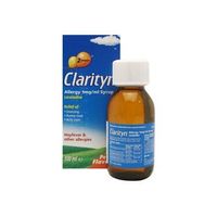 Clarityn Allergy Syrup Peach Flavour