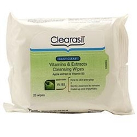 Clearasil Daily Clear Vitamin Extract Wipes - 25 Wipes