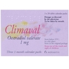 Climaval (Estradiol Valerate) 1mg Tablets