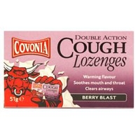 Covonia Double Action Lozenges Berry Blast - 51g