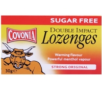 Covonia Sugar Free Double Impact Lozenges - 30g