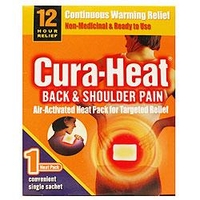 Cura Heat Back & Shoulder Pain 1 Pack - 1 Pack